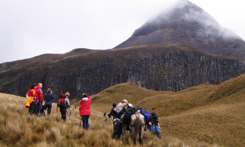 Spanish Indigenous Community Trek Ecuador